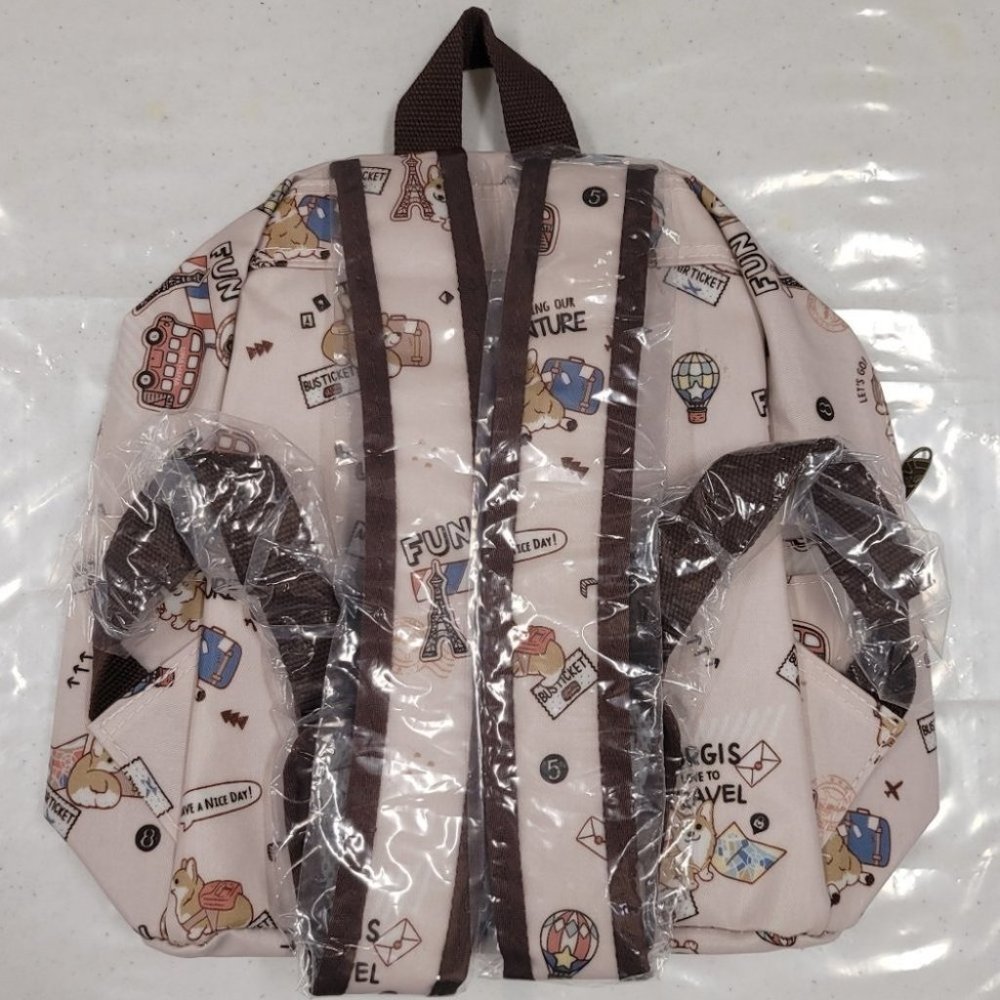 Waterproof Corgi Mini Small Travel Backpack - Picture 8 of 12